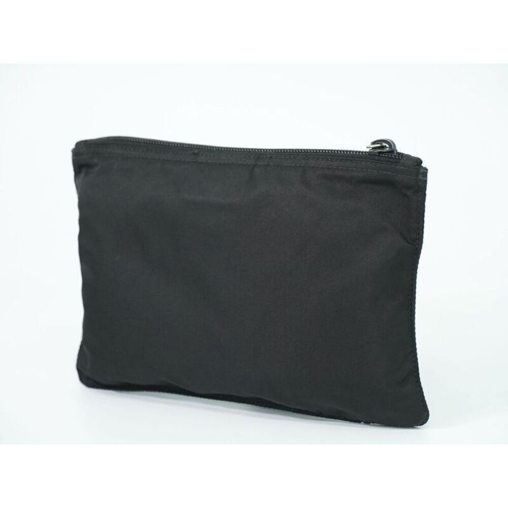 Authentic Prada Nylon Pouch Accessory Case Black … - image 2